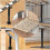 Adjustable Bed Support Legs Metal 4 pcs 7.08-12.6 inch 4