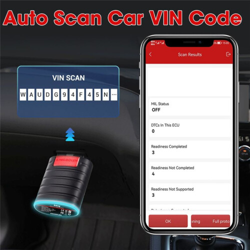 KINGBOLEN Ediag OBD 2 Car Fault Detector Offline Coding All System Diagnostics Tools Car Fault Scanner 2