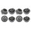Diskmaskinsrullhjul Plast Texture4Pack 4