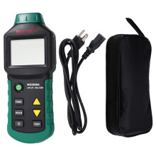 MASTECH MS5908A LCD Analizzatore di Interruttori Automatici RCD con Misuratore di Tensione GFCI Mastech Tester di Presa Spina USA