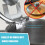 Support pour couvercle de casserole durable et peu encombrant (1 pièce) 5