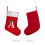 Extra stor julstrumpa mjuk tyg 1 st 7