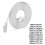 Cat6 flat Ethernet-kabel RJ45 3 meter 3