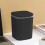 Mini Trash Can with Lid Plastic Desktop Bin 1 Pack 2