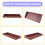 2X ChallengeCoin Display Stand 6 Row  Solid Wooden Holder Rack Case Holds 42 Coins 10
