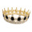Couronne de cheveux en cristal noir (1 pièce) 3