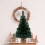 Mini Artificial Green Christmas Tree Tabletop Spruce 12 7