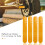 40PCS Yellow Front Rear Wheel Cover Protective Shell Reflective Sticker for  Max G30 Scooter Accessories 2