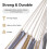 Tree Hammock Outdoor Fabric Coffee Stripes 2