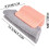 Magic Window Track Cleaner Brush Set Pink 3PCS 7
