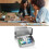 4 PCS Small Storage Box with Lid Rectangular Small Tin Boxes Metal Box with Lid Small Tin Box for Home Storage Silver 4
