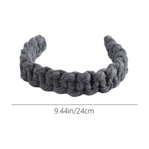 Cotton Curtain Tiebacks Handmade Adjustable Non-Slip Rope 2