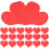 Valentine's Day blank heart-shaped cards 100 pcs 3