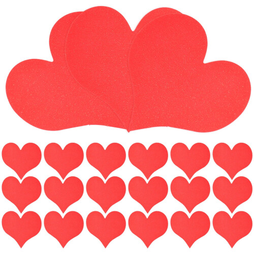 Valentine's Day blank heart-shaped cards 100 pcs 2