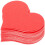 Valentine's Day blank heart-shaped cards 100 pcs 8