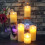FRCOLOR LED Electronic Candle Light 3 Pcs 8