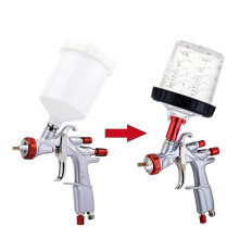 Disposable Paint Mixing Cup for Automotive Paint Gun, Air Paint Sprayer GunCups with Cup Adapter 20 Ounce (600ml) Kit