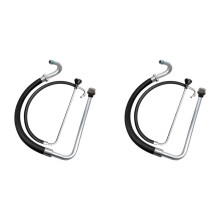 2X Stainless Steel Suction Hose & Reflux Sets,Airless Paint Sprayer Accessories,Compatible with 390 395 490 495 595