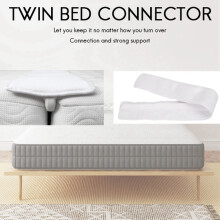 2X Bed Bridge Twin to King Converter Kit-Bed Filler to Make Twin Beds Into King Connector-Twin Bed Mattress Connector