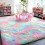 Unicorn Shag Rug Soft Pastel 5x7 ft 2