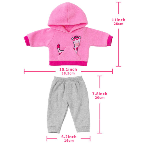 Karymi Doll Clothes for 14-18 inch Dolls 2