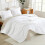 White Twin XL Comforter Set 2-Piece 3
