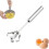 Stainless Steel Semi-Automatic Whisk 10in 6