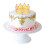 Crown Cake Topper Set Princess Theme 4 Pieces 6