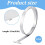 Aluminum Flat Craft Wire Bezel Strip 30x1mm 2.5m Roll 2