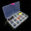 Fishing Lure Organizer Box with Adjustable Dividers 1 3