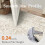 Light Brown Washable Runner Rug 2'6" x 8' 2