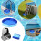 Foldable Foot Bath Basin – Portable Blue Soaking Tub 6