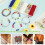Ponnylera pärlor6 mm5200 st DIY armbandskit 7