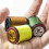 Tying Thread Lightly Waxed 8 Spools Multi-Filament Tinsel 8