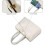 Laptoptas voor dames, 15,6 inch, waterdicht, beige 3