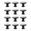 Stainless Steel Drawer Knobs Round 12 pcs 1