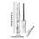 Curling Lash Makeup Tool Black 11.8 x 1.4 cm 3