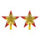 Christmas tree topper star 20 cm glittering 1