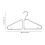 Foldable Clothes Hanger – Space-Saving, Lightweight & Durable for Travel/Home, Compact Wardrobe Organizer 5