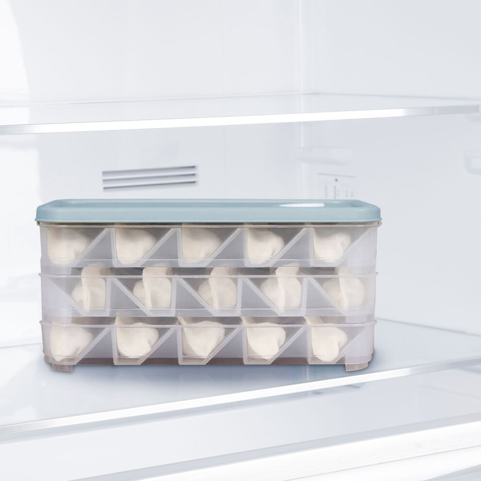 Stackable Dumpling Box Non-Stick 3-Layer