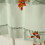 Ruffled Decorative Half Curtain Green Blackout Thermal 45 x 5
