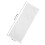 Store vénitien sans cordon en polyester blanc pour porte vitrée (1 pièce) 2