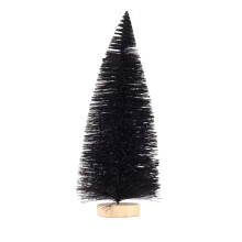 Mini Christmas Tree Black 15/20/25/30cm with Base