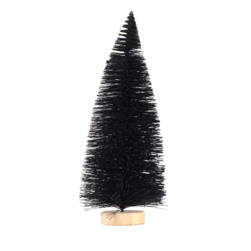Mini Christmas Tree Black 15/20/25/30cm with Base
