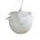 Christmas Foam Ball Ornaments White 3.5 Inch 1