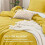 Mustard Yellow Comforter Set Full 3-Piece 7