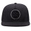 Star Embroidered Baseball Cap Black Snapback 4