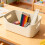 Caixa organizadora de plástico para lanches de cozinha, 35,5 x 25,4 x 15,2 cm (14 x 10 x 6 polegadas) 5
