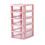 SHENGXINY transparent plastic 5-tier desktop drawer 1