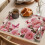 Pink Roses Placemats Linen Texture 1 Piece 3
